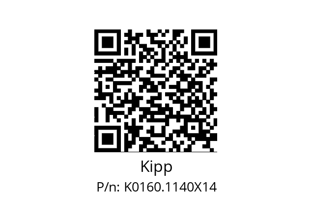   Kipp K0160.1140X14