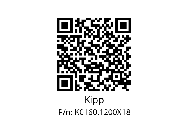   Kipp K0160.1200X18