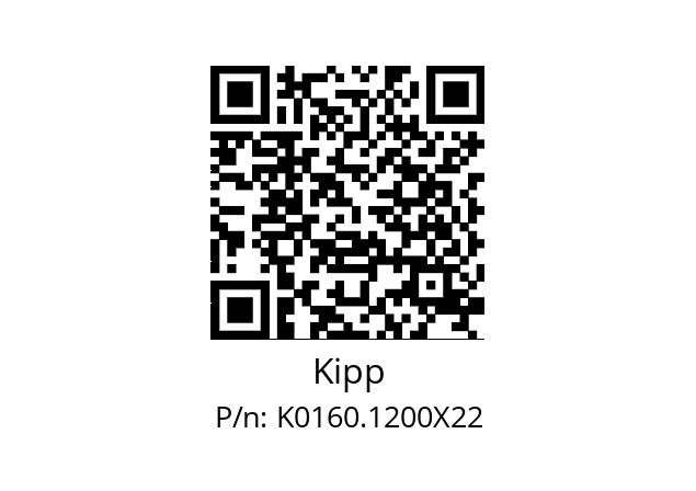   Kipp K0160.1200X22