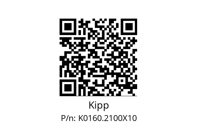   Kipp K0160.2100X10