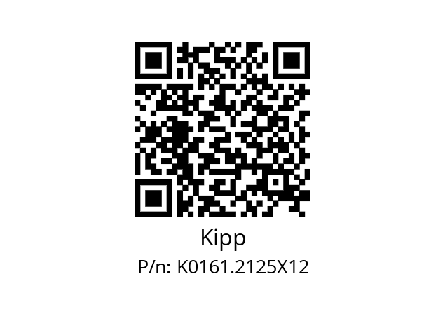   Kipp K0161.2125X12