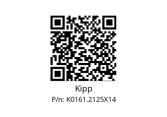   Kipp K0161.2125X14