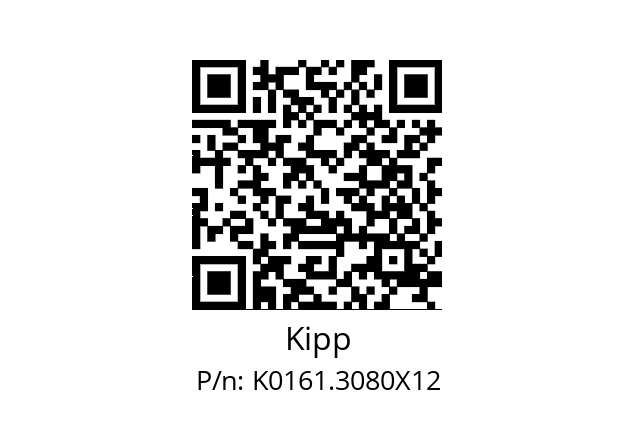   Kipp K0161.3080X12