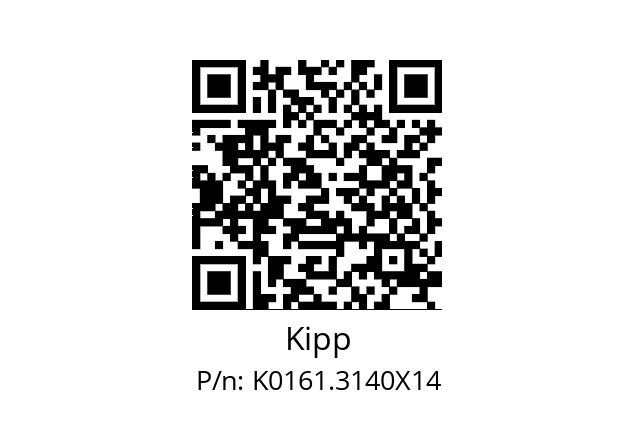   Kipp K0161.3140X14