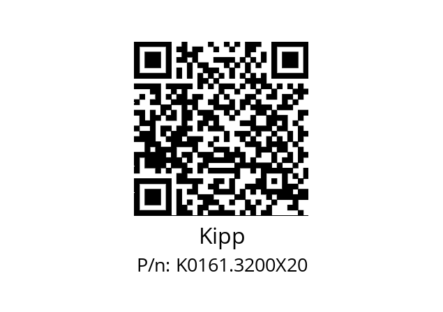   Kipp K0161.3200X20