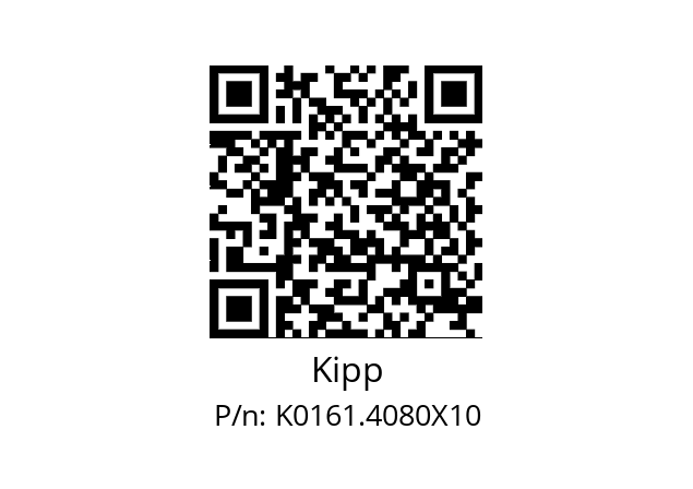   Kipp K0161.4080X10