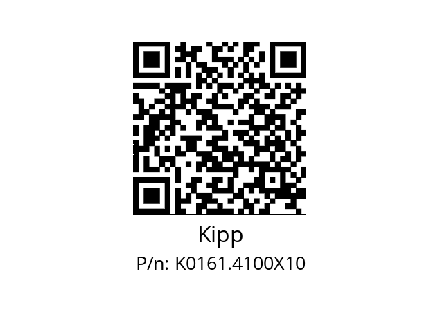   Kipp K0161.4100X10