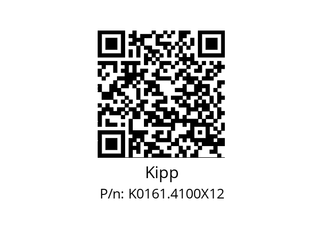   Kipp K0161.4100X12