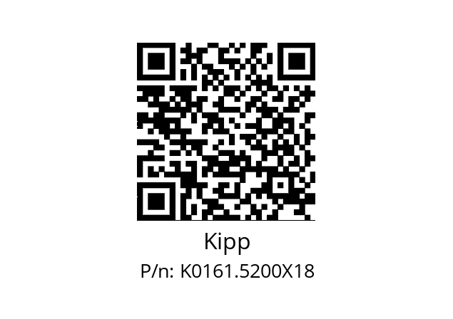   Kipp K0161.5200X18