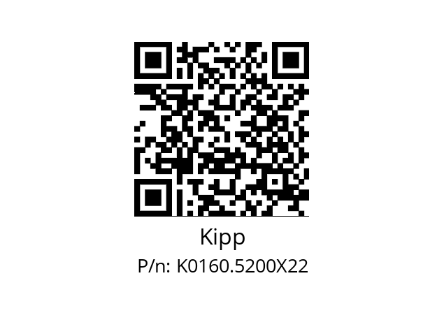   Kipp K0160.5200X22