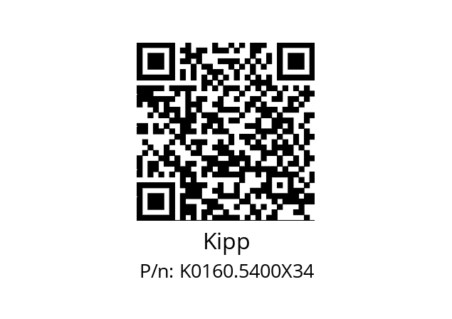   Kipp K0160.5400X34