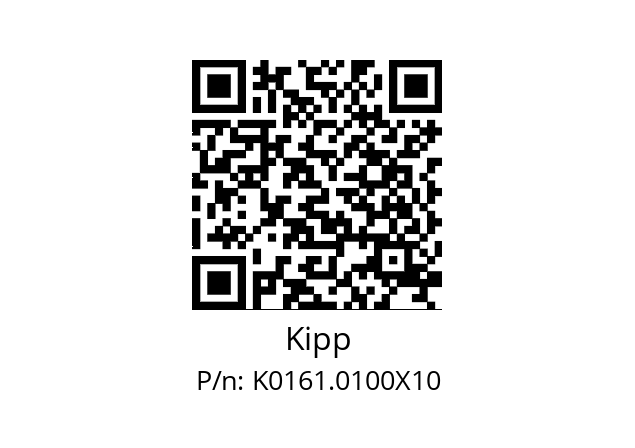   Kipp K0161.0100X10