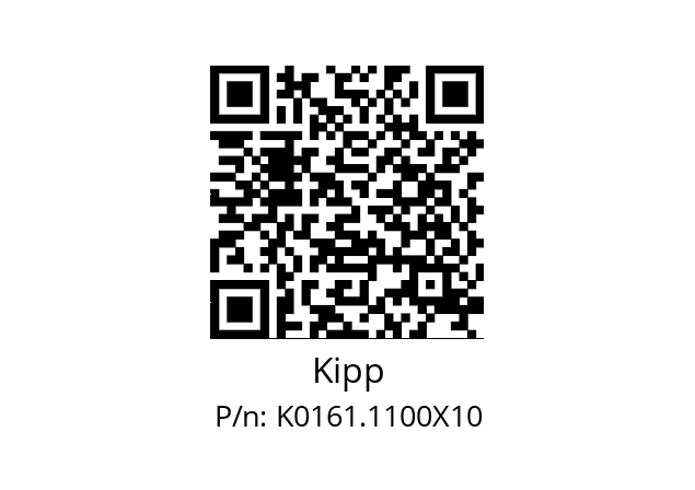   Kipp K0161.1100X10