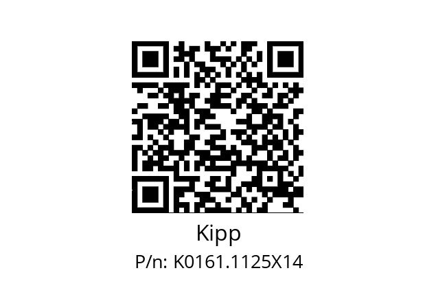   Kipp K0161.1125X14