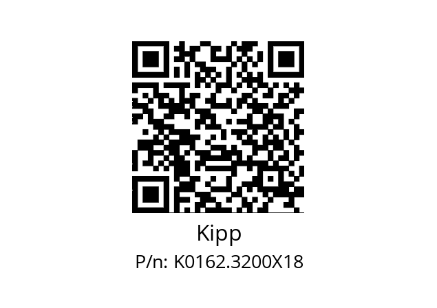   Kipp K0162.3200X18