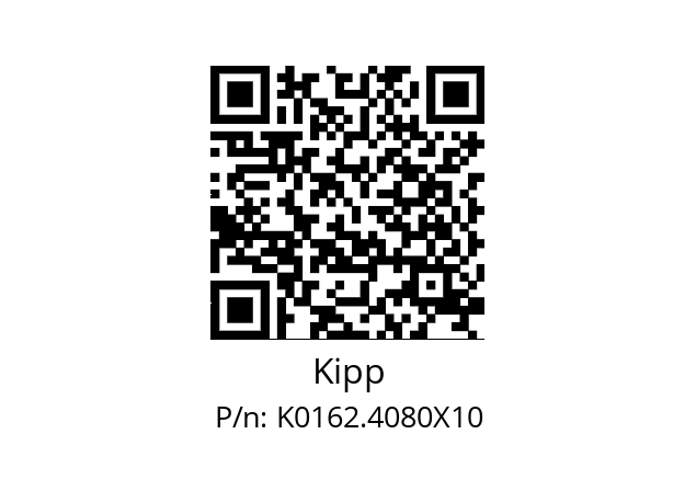   Kipp K0162.4080X10