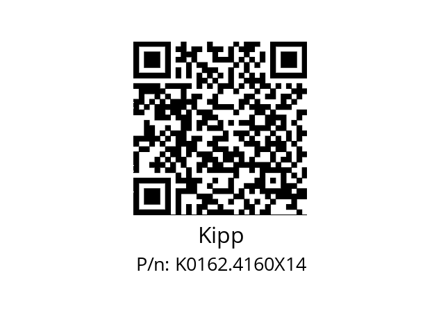   Kipp K0162.4160X14