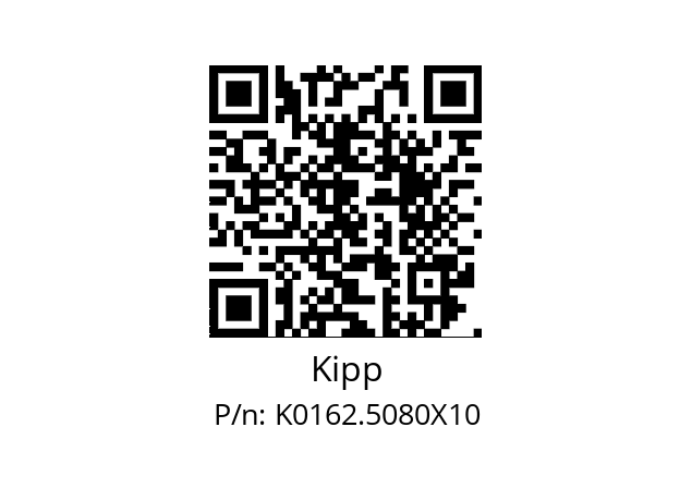   Kipp K0162.5080X10