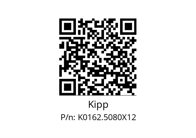   Kipp K0162.5080X12