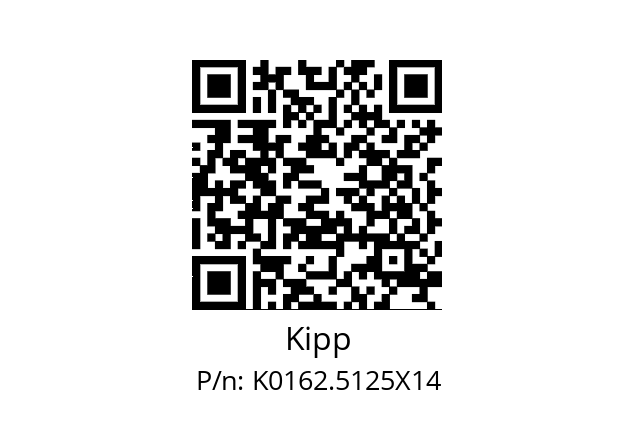   Kipp K0162.5125X14