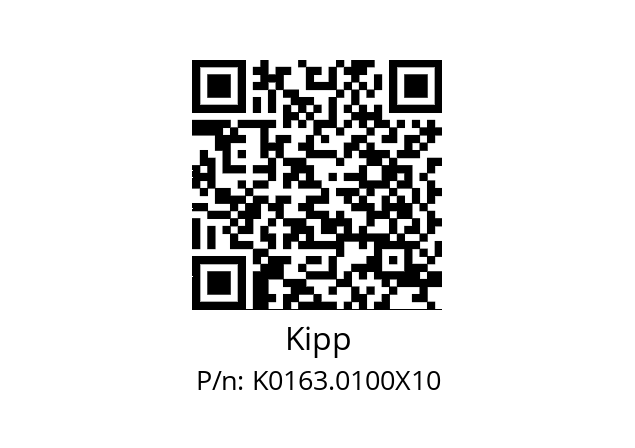   Kipp K0163.0100X10