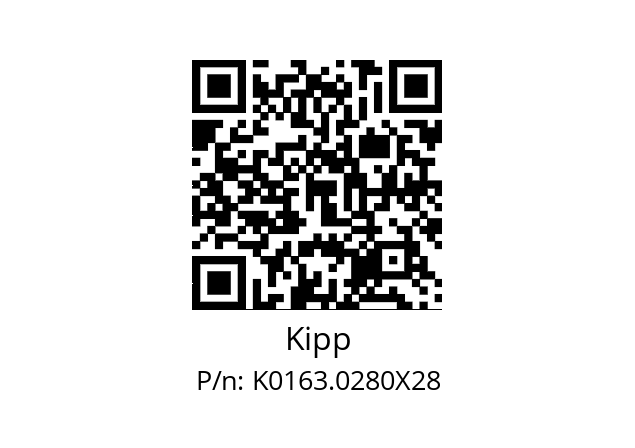   Kipp K0163.0280X28