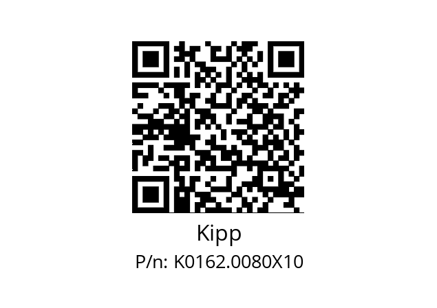   Kipp K0162.0080X10