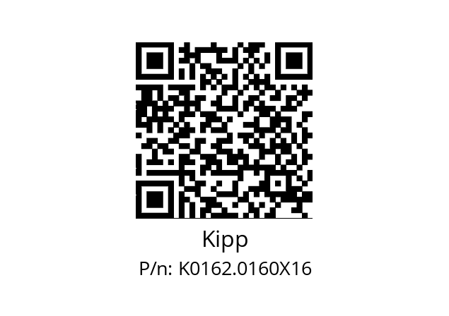   Kipp K0162.0160X16