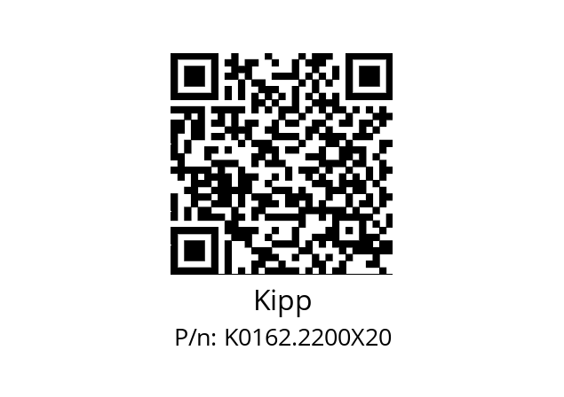   Kipp K0162.2200X20