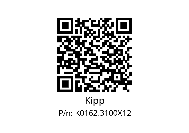   Kipp K0162.3100X12