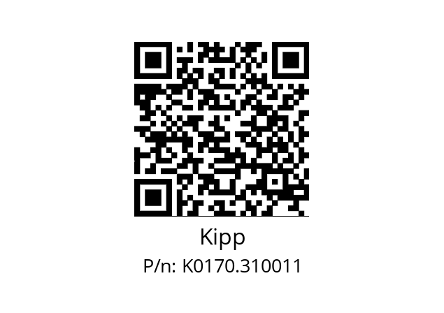   Kipp K0170.310011