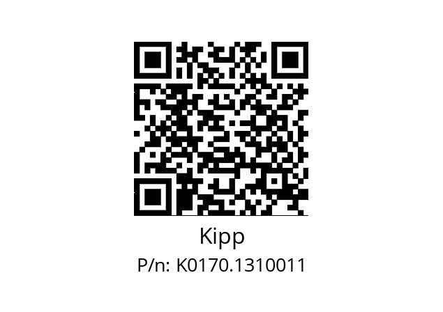   Kipp K0170.1310011