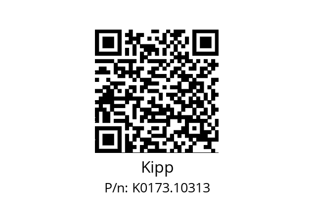   Kipp K0173.10313