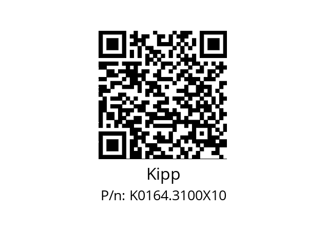   Kipp K0164.3100X10