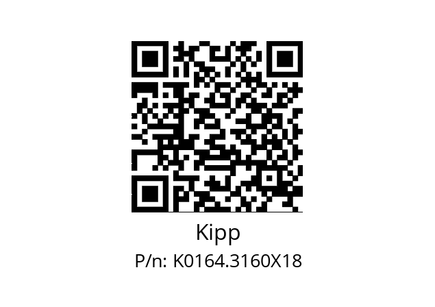   Kipp K0164.3160X18