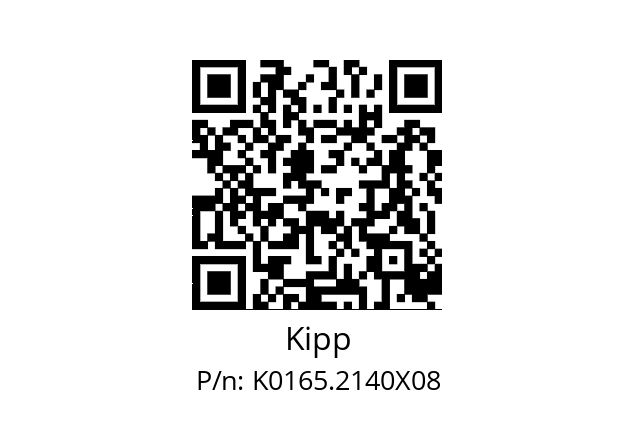   Kipp K0165.2140X08