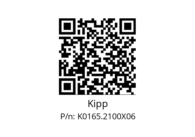   Kipp K0165.2100X06