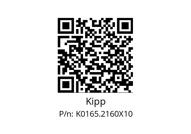   Kipp K0165.2160X10