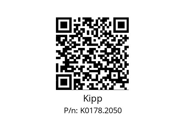   Kipp K0178.2050