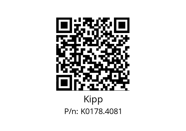   Kipp K0178.4081