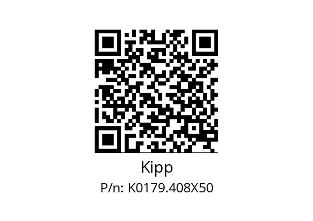   Kipp K0179.408X50