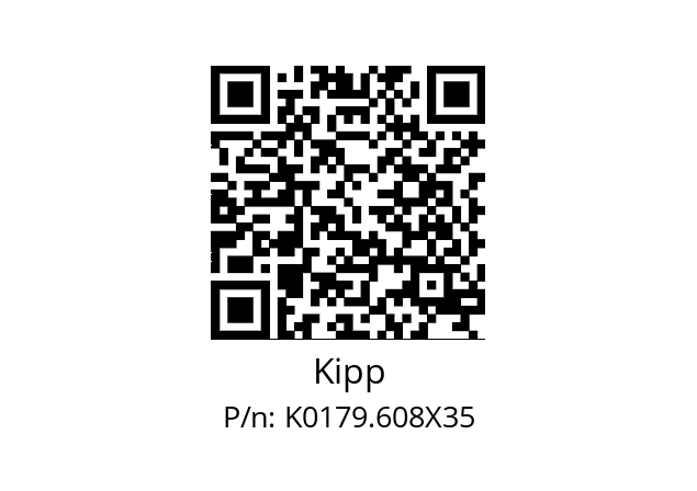   Kipp K0179.608X35