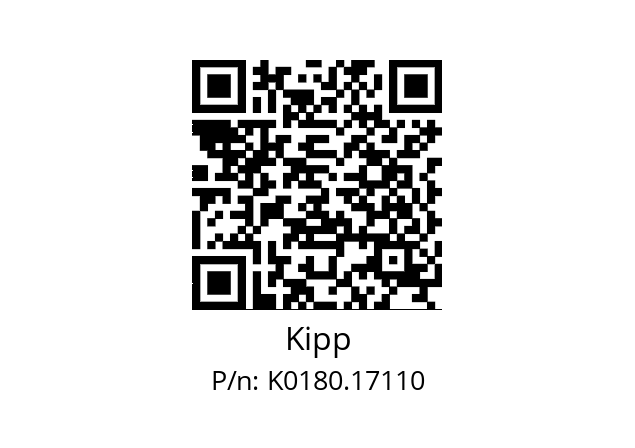   Kipp K0180.17110