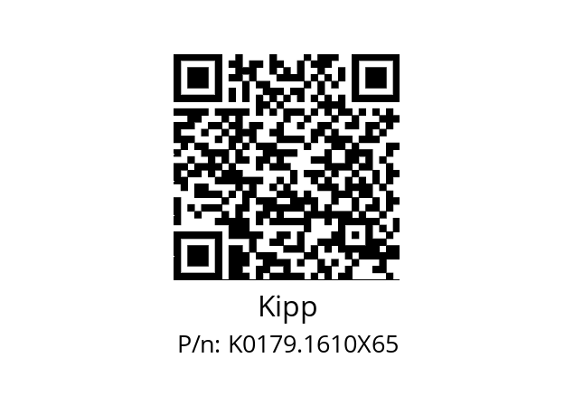   Kipp K0179.1610X65