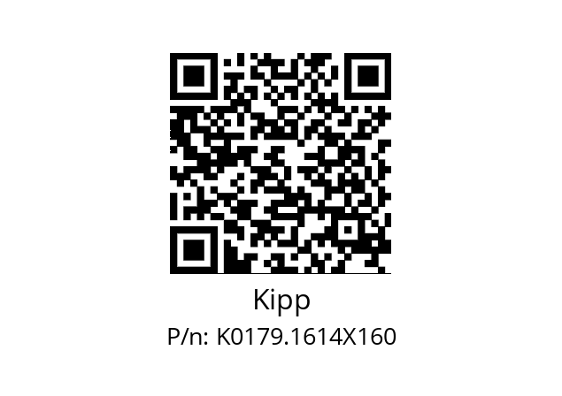   Kipp K0179.1614X160