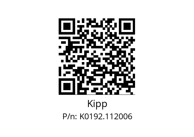   Kipp K0192.112006