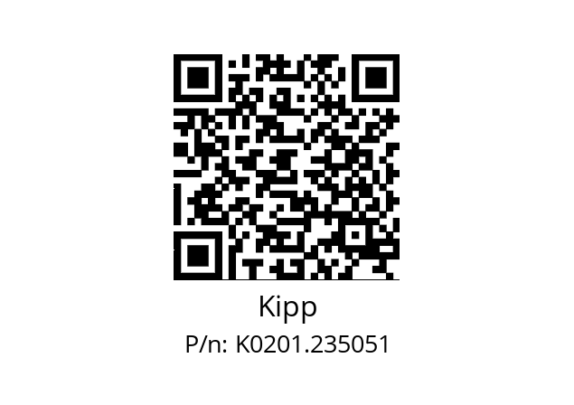   Kipp K0201.235051