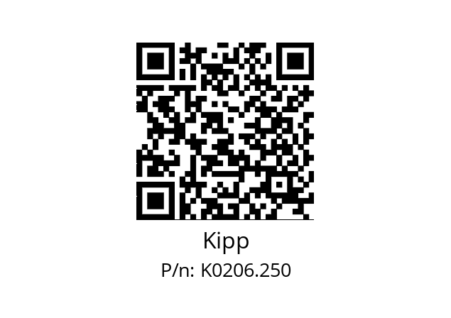   Kipp K0206.250