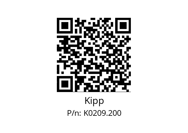   Kipp K0209.200