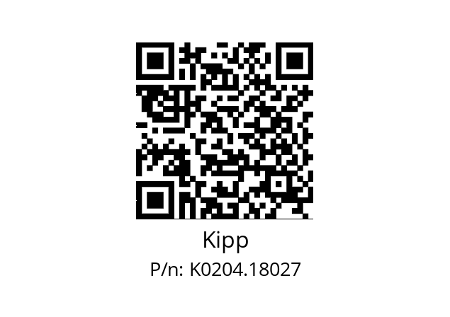   Kipp K0204.18027